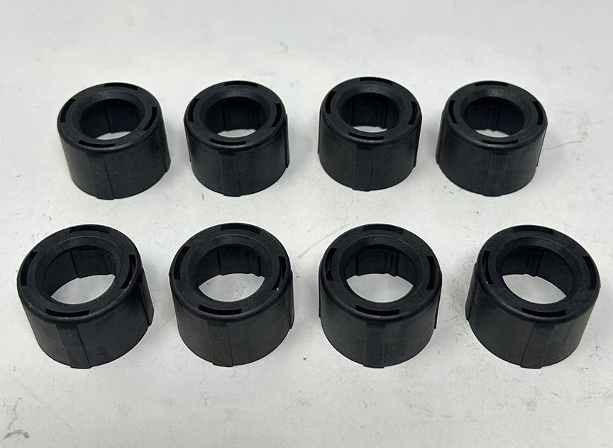 HEMI Spark Plug Tube Twist-Lock Caps - MSD - Twist-Lock Caps for HEMI Spark Plug Tubes (Black)Install onto the end of the Tube