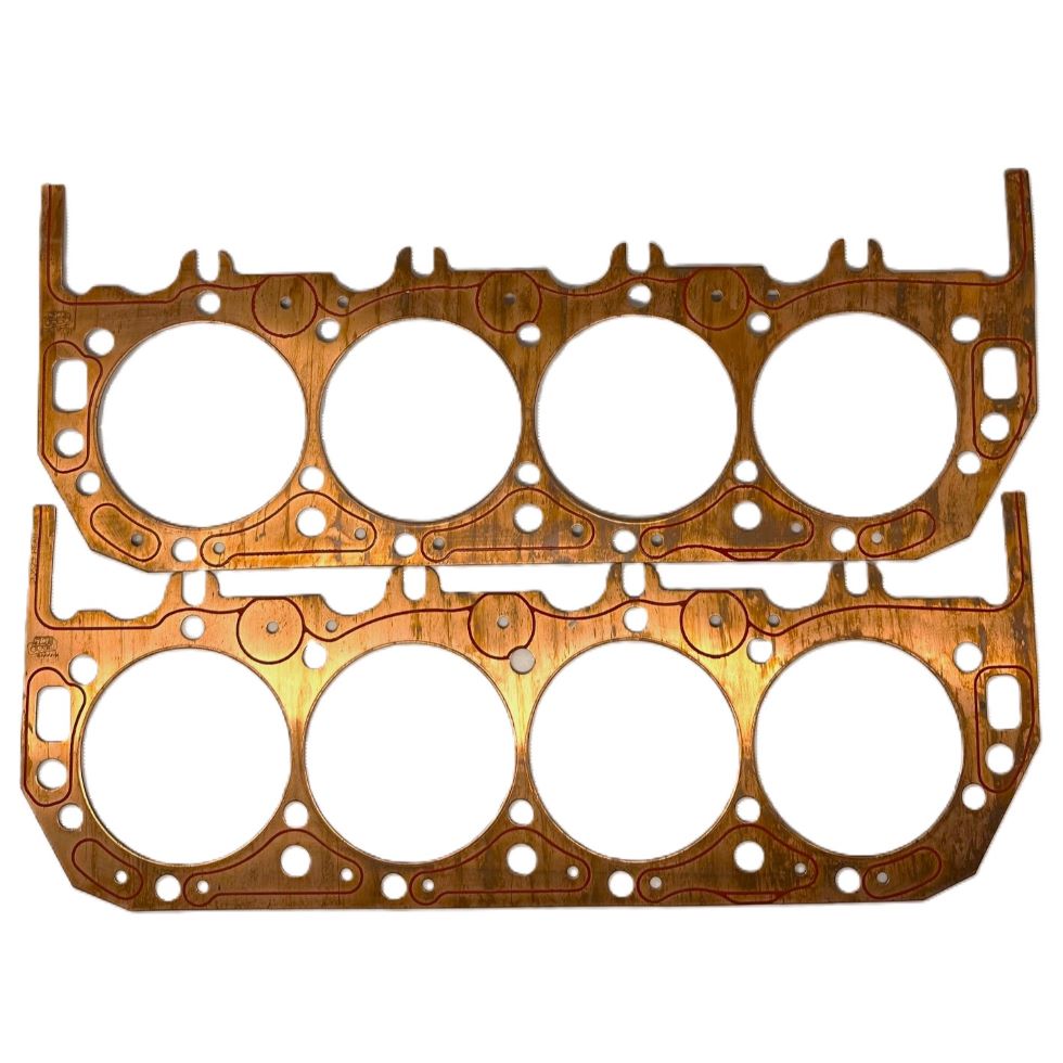 Copper Head Gaskets - SCE - ICS Copper Head Gaskets BBCIntegrated Stainless Steel O-ring & Embedded Silicon Bead4.520 x 0.50in p/n SCE-S13525 (Reg Price $408)