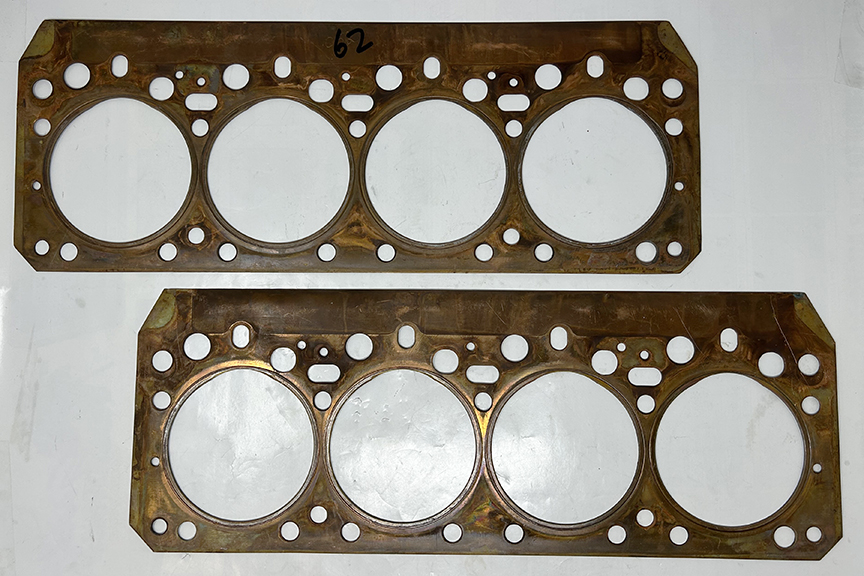 Copper Head Gaskets - Copper Head Gaskets 426 HEMI4.325 x .062in1/2in Studs. Torqued only Once