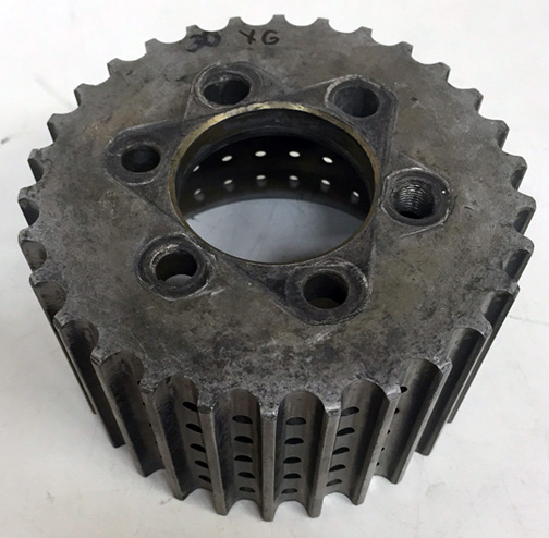 13.9mm BLOWER PULLEY 30T - 3.00in Wide Magnesium Cooling Holes