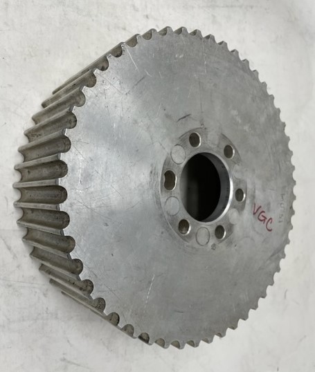14mm BLOWER PULLEY 51T - 3.50in Wide. Oblong