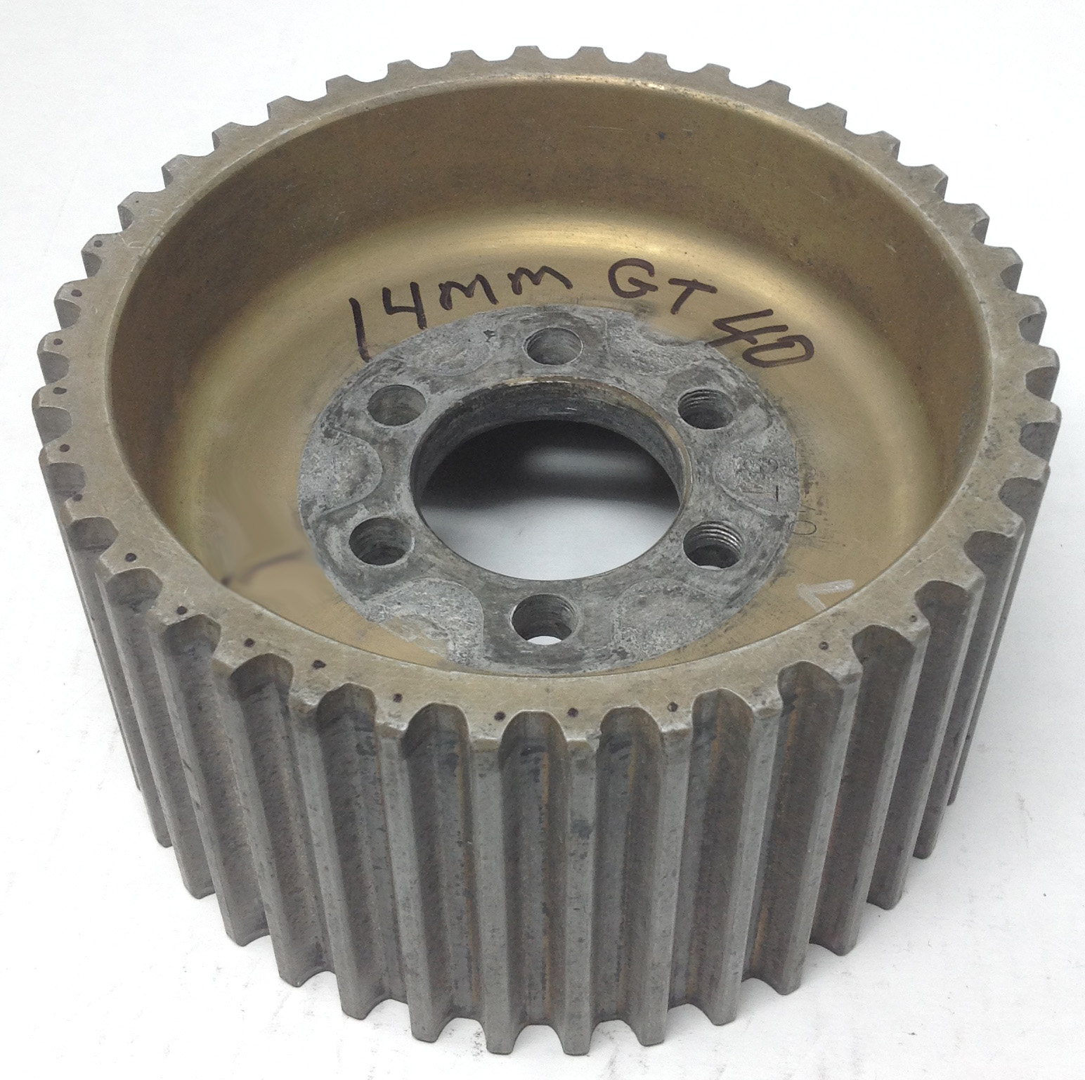 14mmGT BLOWER PULLEY 40T - 3.70in Wide Magnesium 1.5in Offset