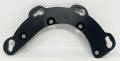 Starter Bracket Faceplate - BILLET - Faceplate for Removable Blower Starters BILLET AluminumBLACK Anodized Fits: Std Roots & PSI Blowers