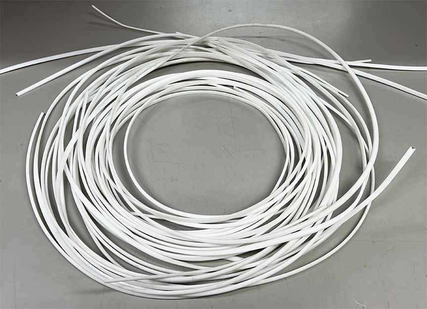 .125 - .125 Half-Round TeflonMisc. LengthsMost Usable1/2 Price (Regular $301)