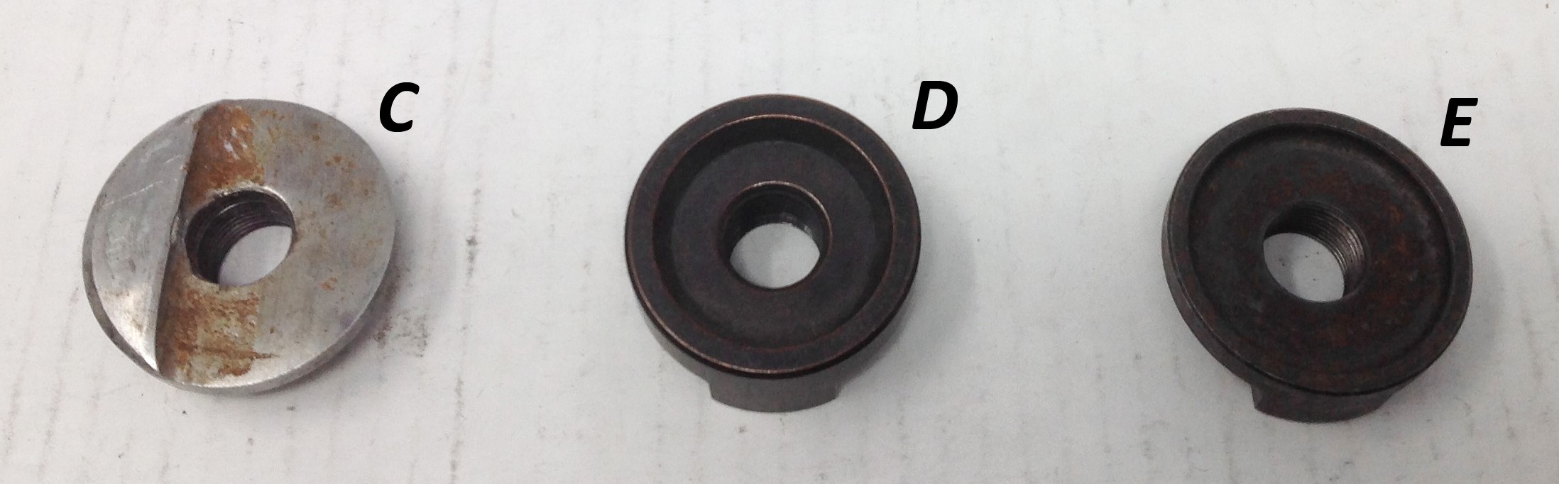 Idler T-Nut - 5/8 hole for 1/2in Thick 3/4 Wide