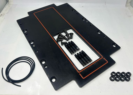 TBS 2.25in Setback Plate - Black