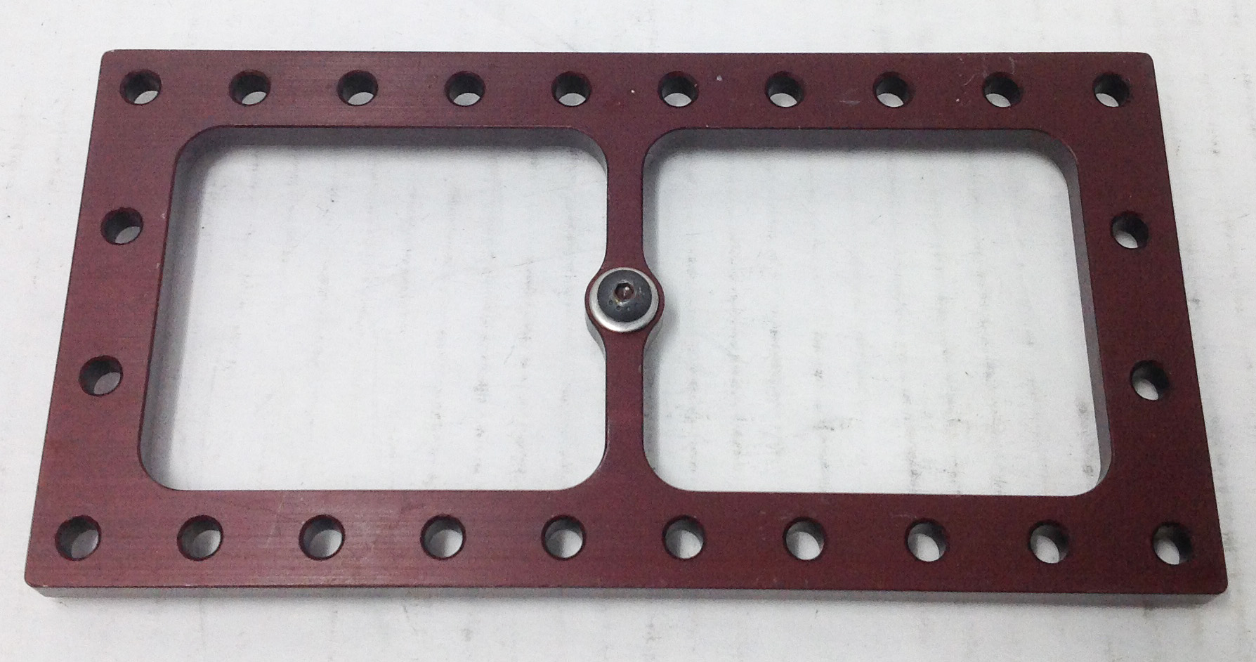 Burst Panel Inner Cage. Red Anodized.