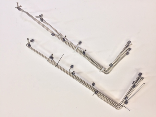 Enderle - SS Port Line Set HEMI 16 Bolt Intake Longest Line Length = 20in (16 lines)