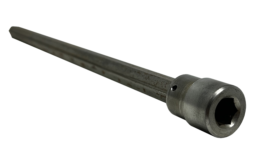 7/16 to 3/8 Fuel Pump Ext Shaft 8.00in