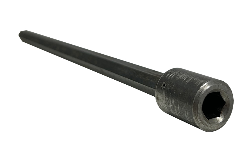 7/16 Fuel Pump Ext Shaft 8in (Non-Machined Coupler)